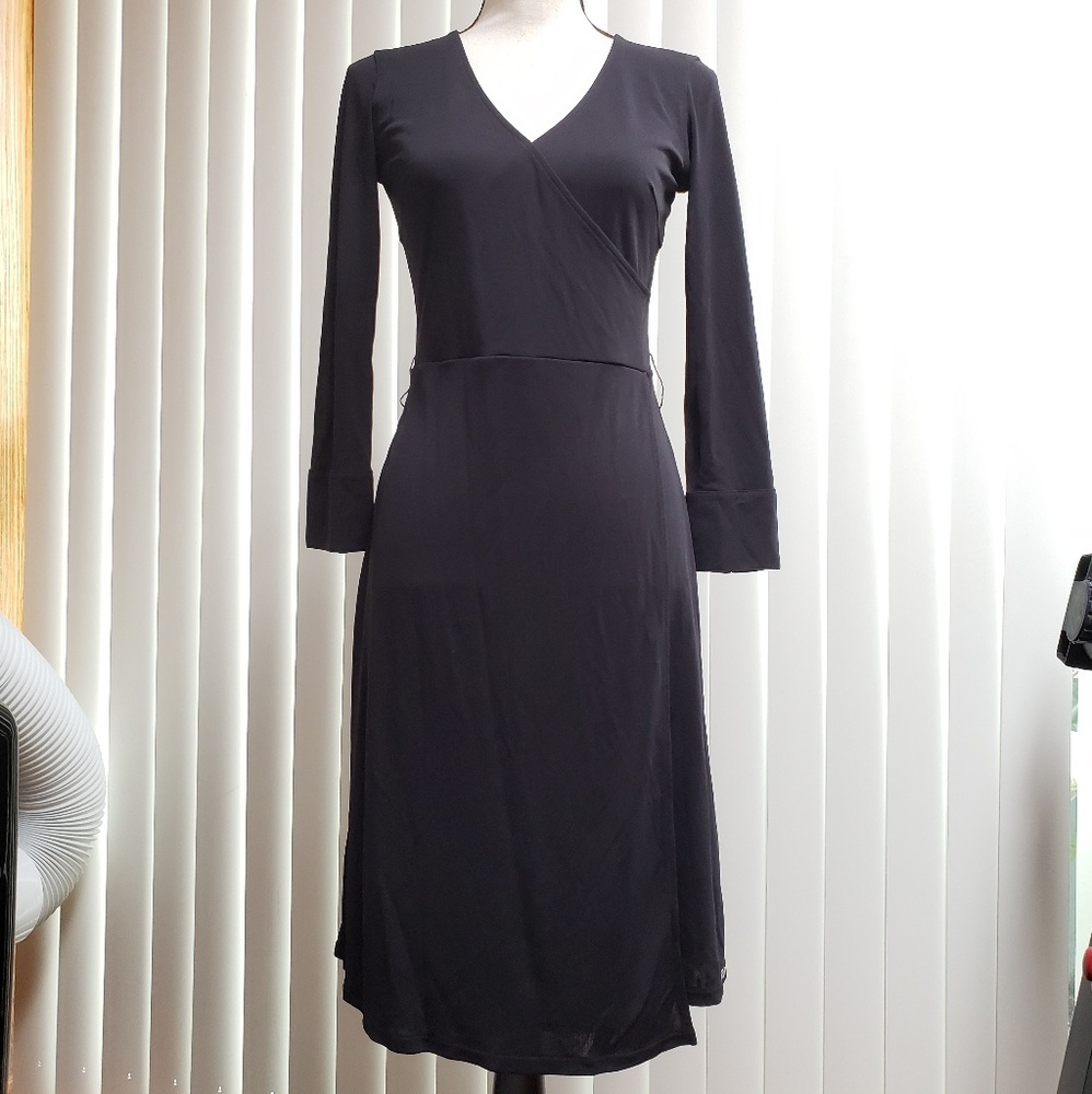 Drapey Black Dress